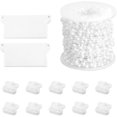 thumbnail image 1 of Kit de Réparation de Stores Verticaux, Accessoires de Stores Verticaux, Kit de Remplacement de Connecteurs de Chaîne de Faible Poids pour Lattes de 127 Mm, 1 of 5
