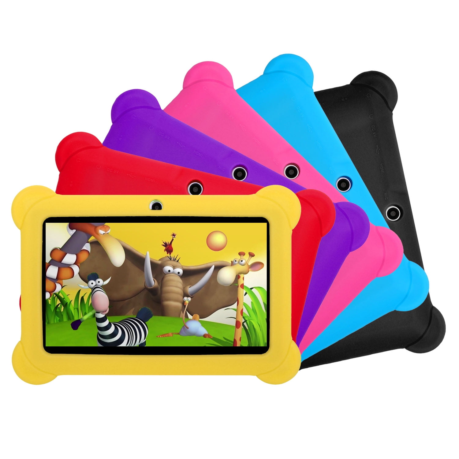 KOCASO DX758 7-Inch Quad-Core Android Kids Tablet - Black - Walmart.com
