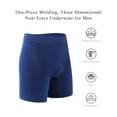 thumbnail image 4 of Men's Underpants ,Boxer Briefs, Nylon Sports Briefs,Two Pack,Navy/Light Grey,L/XL, 4 of 5