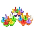 thumbnail image 1 of Contenedor de alimentos congelados para bebés, recipiente de silicona con tapa hermética y 7 compartimentos independientes, bandeja para congelar alimentos., 1 of 2