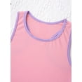thumbnail image 4 of inhzoy Kids Girls 2PCs Golf Tennis Sports Outfits Racerback Vest with Skirt Skorts Camouflage Pink 10, 4 of 7