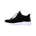 thumbnail image 4 of PROPET Womens Black Knit Padded Dual Pull-Tabs Arch Support Removable Insole Travelbound Round Toe Wedge Sneakers Shoes 9 M, 4 of 4