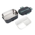 thumbnail image 1 of Electric Lunch Box 1.8L 360 Degree Circulation Heating SUS304 Liner Dishwasher Safe Portable Lunch Warmer Box for Home Car Office, 1 of 7
