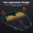 thumbnail image 4 of Yeacher Motorcycle Silicon Seat Cushion,Ergonomic Cushion ,Pressure Relief Ride for Riding to Relieve Pressure, Absorb, 4 of 8