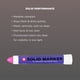 thumbnail image 3 of Marcador de pintura Sakura Solid Permanent Fluorescente, 1 paquete, 3 of 6