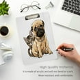 thumbnail image 5 of FMSHPON Funny Dachshund Dog Cat Kitten Clipboard Hardboard Wood Nursing Clip Board and Pull for Standard A4 Letter 13x9 inches, 5 of 8