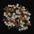 thumbnail image 2 of 250 Uds Piezas de Azulejos de Mosaico de Vidrieras de Colores perfecl Formas Cuadradas para Hacer para Niños Y Decoraciones para La Cocina marrón, 2 of 8