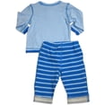 thumbnail image 2 of Pepper Toes - Baby Boys Long Sleeve Turtle Pant Set 30347-24Months (LIGHT BLUE), 2 of 3