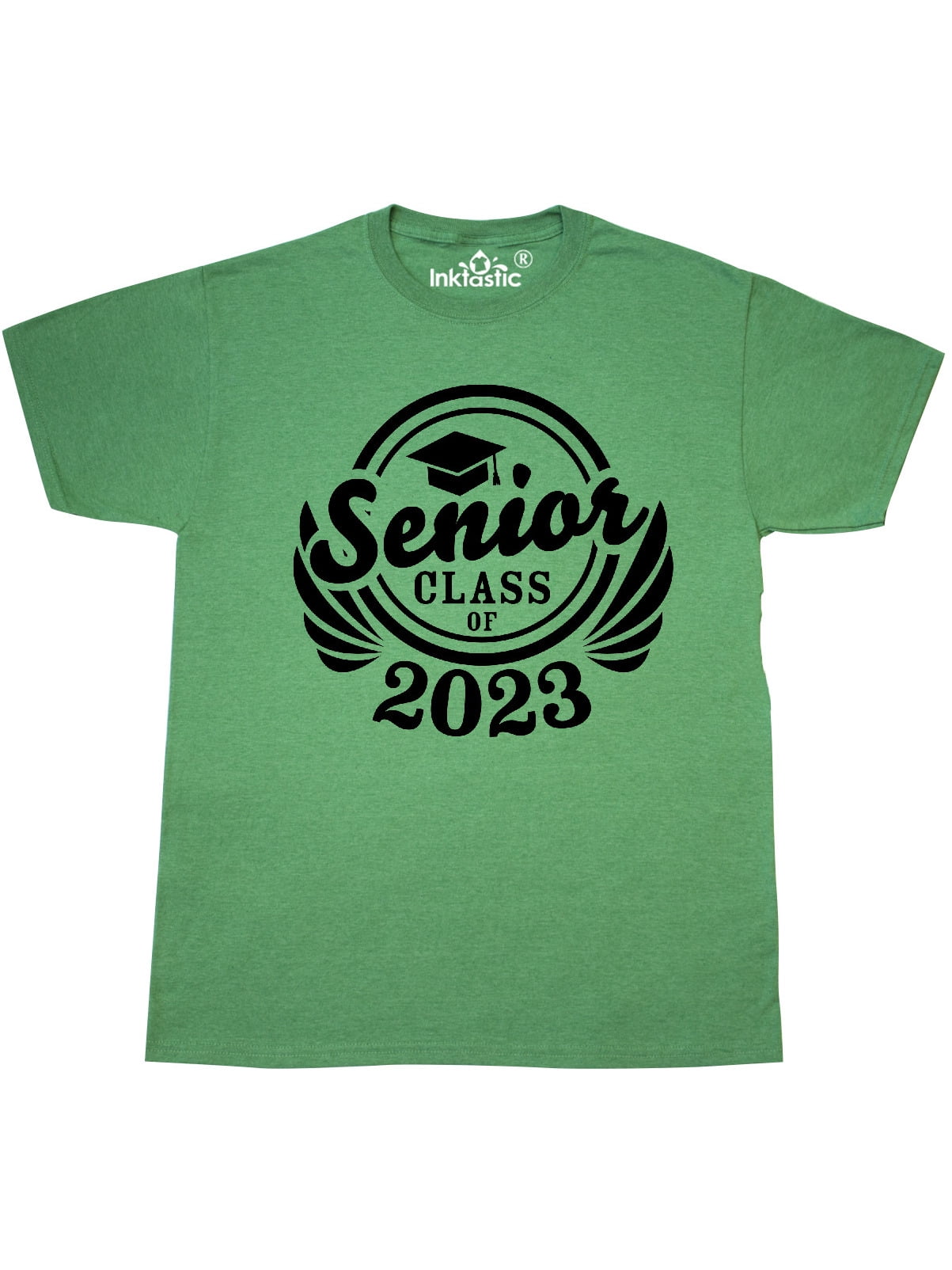 INKtastic - Senior Class of 2023 in Black with Graduation Cap T-Shirt ...