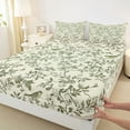thumbnail image 3 of Manfei Flowers Birds 4pcs Bed Sheets for Female Men,Spring Graden King Sheets,Botanical Plants Super Cozy Sheet Set,Ultra Soft Home Decor, 3 of 7