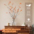 thumbnail image 4 of Sanmadrola 4 Pcs Fall Stems Artificial Ficus Branches 38 Inch Faux Eucalyptus Stems Fall Decor Fake Leaves Fall Decorations for Home Autumn Table Decor Fall Branches for Vase Filler, 4 of 8