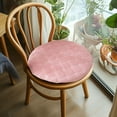 thumbnail image 5 of Round Plush Cushion for Tatami Chairs, Comfortable Fart Cushion, Winter Floor Cushion for Dining, Chair Seat, and Stool, 5 of 6
