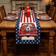 thumbnail image 4 of 12.99 x 70.86 Inch Heatproof Polyester Table Runner for Independence Day Coffee Table Decor, 4 of 6