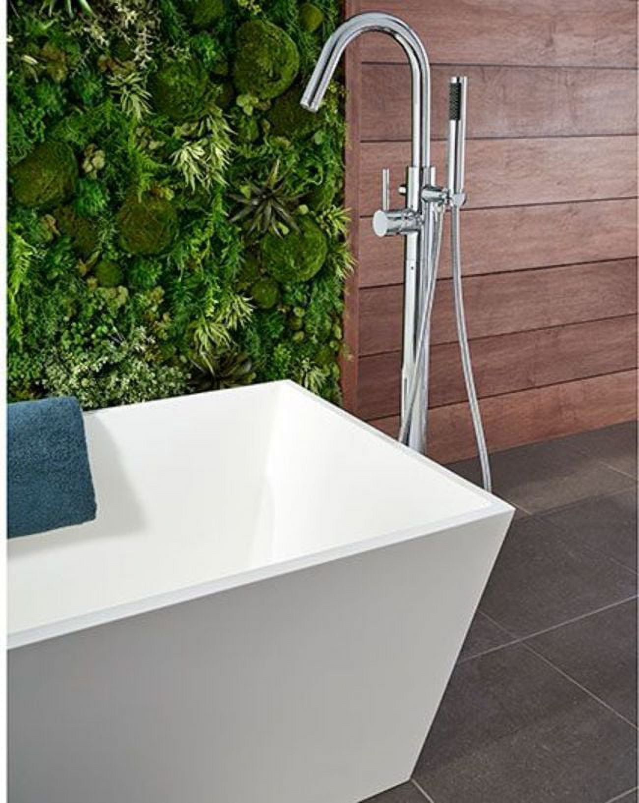 Pfister Modern Free Standing Tub Faucet in Matte Black