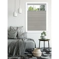 thumbnail image 2 of Achim Top Down Bottom Up Indoor Cordless Dove Grey Polyester Light Filtering Window Cellular Shade, 64" L x 36" W, 2 of 6