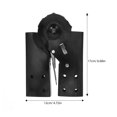 thumbnail image 2 of SHISUYAN 5.5cm Alloy Step Ladder Hinge Replacement Ladder Tie Rod Ladder Accessories Black, 2 of 9