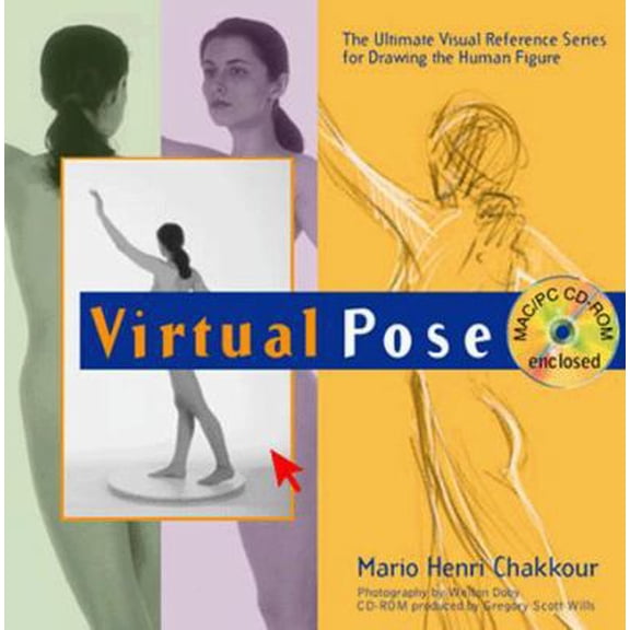 Pre-Owned Virtual Pose: The Ultimate Visual Reference Series for Drawing the Human Figure (Paperback) 096663831X 9780966638318