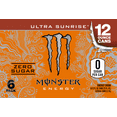 thumbnail image 4 of Monster Ultra Sunrise, Sugar Free Energy Drink, 12 fl oz, 6 Pack, 4 of 5