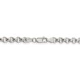 thumbnail image 3 of 925 Sterling Silver 5mm Rolo Link Chain Necklace Pendant Charm, 3 of 9