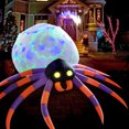 thumbnail image 7 of DeeKom Halloween Inflatable Decorations Outdoor 8' Spider Blow up Decor with Magic LED Light Lawn Yard Garden for Party Celebration Festival, 7 of 7