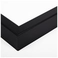 thumbnail image 3 of ArtToFrames 8x8 Inch Satin Black Tall Picture Frame, This Black Wood Poster Frame is Great for Your Art or Photos, Comes with Regular Glass (1852), 3 of 8