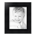 thumbnail image 2 of ArtToFrames 8x10 Inch Satin Black Reverse Step Picture Frame, This Black Wood Poster Frame is Great for Your Art or Photos, Comes with Regular Glass (1419), 2 of 7