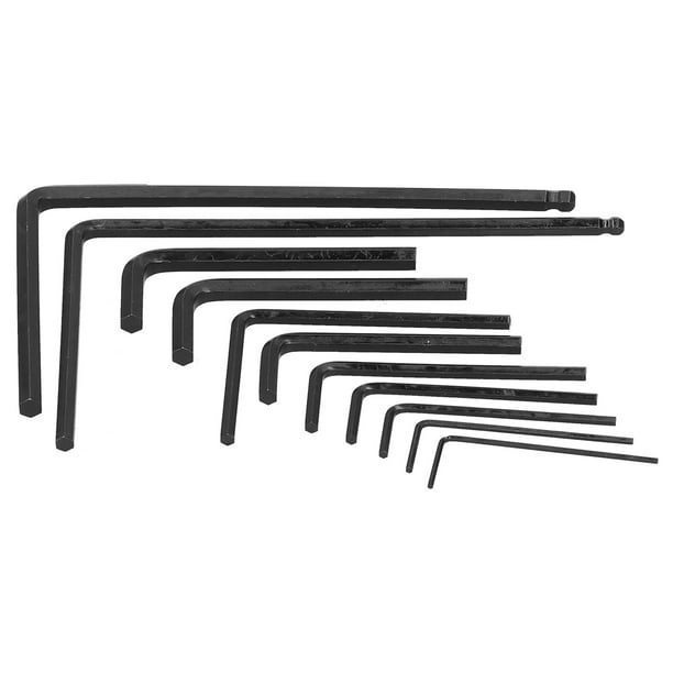 Gupbes Instrument Accessories Guitar Hex Key 11Pcs Hex Wrench Set