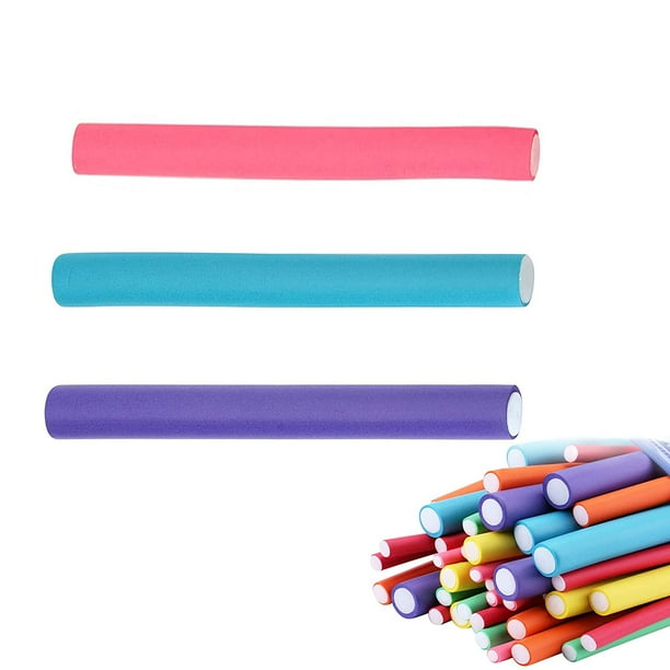 42-pack Hair Rollers Durable Foam Curler Roller Set, Hair Bendy Curlers Tool DIY Salon Hair Styling Curling Sticks with Case 42-pack Hair Rollers Durable Foam Curler Roller Set, Hair Bendy Curlers Tool DIY Salon Hair Styling Curling Sticks with Case