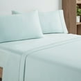 thumbnail image 2 of Aston & Arden Tencel 4-Piece Sheet Set (Full Bed Size), Eco-Friendly Eucalyptus, Ultra Soft and Silky, Sustainable Sourced, Naturally Cooling, Sky Blue, 2 of 7
