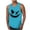 Sky Blue, variant on UVEASISHA Men's Novelty Sleeveless Tank Tops Gothic Spooky Face Print Sleeveless Tshirt Breathable Lightweight Muscle Shirt Halloween Casual Top for Party Streetwear Sky Blue S