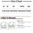 thumbnail image 2 of SHTXOZHI Women's Push Up Lace Bras Criss Cross Adjustable Strap Padded Bra Full Coverage Breathable Bras, 2 of 2
