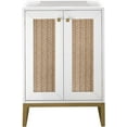 thumbnail image 4 of James Martin Vanities Chianti 24" Single Vanity Cabinet, Mineral Grey, Radiant Gold, 4 of 4