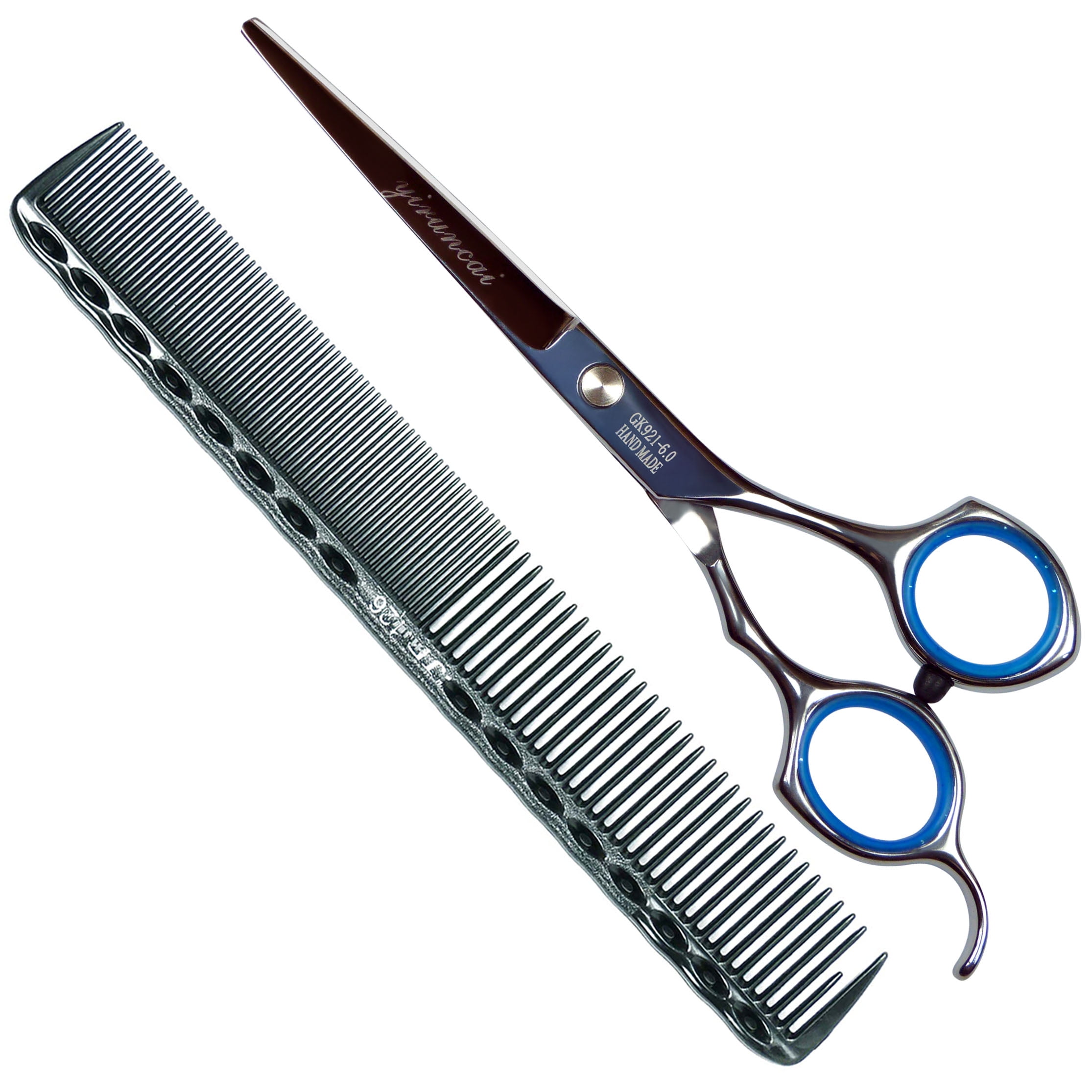 Professional Barber Razor Edge Hair Cutting Shaving Scissors/Texturing Shears6 Inch420