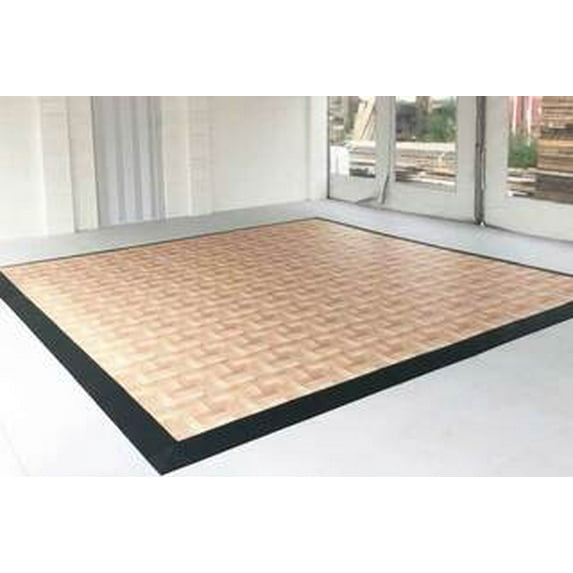 EverDance 8” x 8” Solid Top, Multi-Purpose Modular Flooring Tile