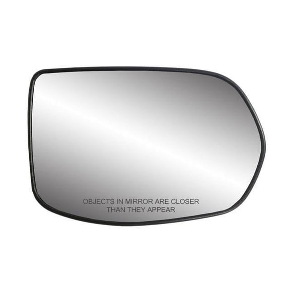 30217 - Fit System Passenger Side Heated Mirror Glass w/ backing plate, Honda CR-V 07-11, 4 15/ 16" x 7 7/ 16" x 7 5/ 8"