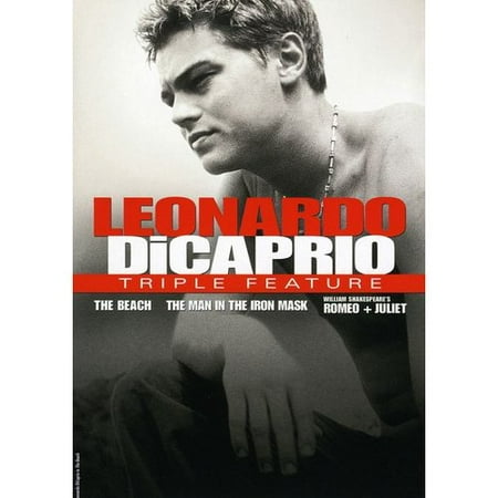 Leonardo DiCaprio Triple Feature: The Beach / The Man In The Iron Mask / William Shakespeare's Romeo + Juliet (Leonardo Dicaprio Best Interview)