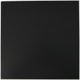 thumbnail image 6 of DecMode 13" x 18" Black Wood Geometric Accent Table, 1-Piece, 6 of 9