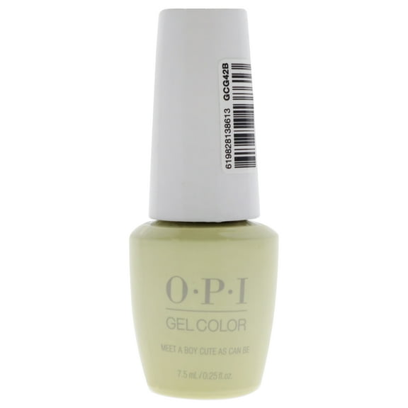 OPI GelColor Gel Nail Polish, Meet a Boy Cute As Can Be, 0.25 fl oz