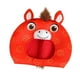 thumbnail image 3 of Sombrero de disfraz de caballo de dibujos animados, suave y transpirable, de peluche, para fiesta temática., 3 of 9