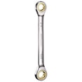 thumbnail image 1 of Llave de trinquete de doble extremo Uxcell, 19X22mm, 72 dientes, herramienta Cr-V, 1 of 7