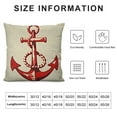 thumbnail image 5 of COMIO  Pillow Covers Nautical Sailing Throw Pillow Covers and Couch Pillow Covers for Livingroom Sofa Car Home Decor, 5 of 5