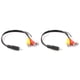 thumbnail image 1 of 2piezas 2.5mm Mini AV Macho A 3RCA Hembra Cable de Audio Video M / F Cable de Adaptador Jack Estereo, 1 of 5