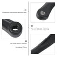thumbnail image 5 of Senikei BESPORTBLE Bike Crank Arm 170mm Left Square Black, 5 of 6