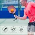 thumbnail image 4 of LUU-Pickleball Paddle Grip Comfortable Hand Grip, 2 Pack - Silicone Overgrip Tape for Increased Strength and Elbow Relief,Sweaty Hands_SAI, 4 of 7