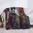 thumbnail image 4 of Throw Blanket for Couch - Skeleton Cool Street Fashion Soft Comfy Lightweight Cozy Warm Throw Blanket, Fuzzy Plush Flannel Blanket & Throws for Sofa and Bed All Season, 4 of 8