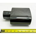 thumbnail image 5 of Exhaust Tip 2.25" Inlet 7.25 X 3.00 Outlet 8.50 Long WRR300775-225-BC-SS Rolled Rectangle Black Chrome 304 Stainless Steel Wesdon Exhaust Tip, 5 of 7