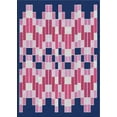 thumbnail image 1 of Ahgly Company Indoor Rectangle Patterned Purple Novelty Area Rugs, 2' x 3', 1 of 6