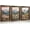 NO.0938, variant on Hieng Large landscape Framed Canvas Wall Art 16x24 Inch Set of 3 Vintage Nature Scenery Wall Decor Lake Woodland Art Print for Living Room Bedroom Office
