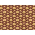 thumbnail image 1 of Ahgly Company Machine Washable Indoor Rectangle Transitional Beer Orange Area Rugs, 7' x 9', 1 of 7