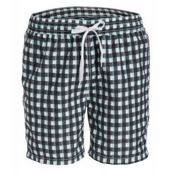 KANU SURF MEN'S ST MORITZ BLACK SWIM SHORTS/TRUNKS LARGE